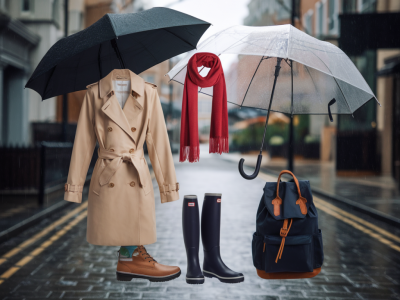 How to build a five-piece rainy-day capsule that survives unpredictable uk weather