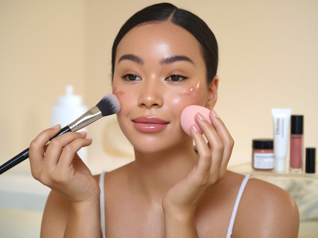 easy skincare steps to make makeup sit better all day — my morning and evening routine